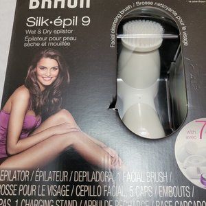 Braun Silk Epil9 with 7 extra accessories